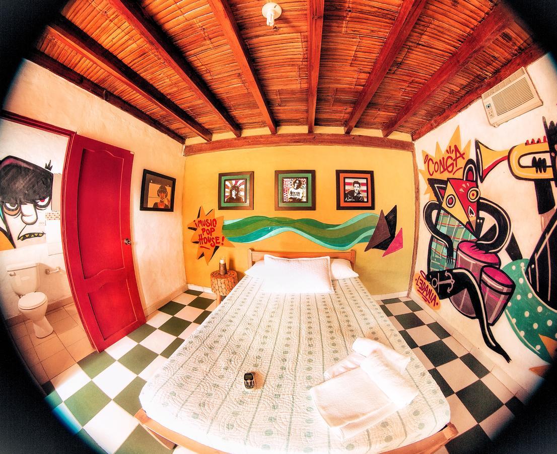 Pop House Hotel Montañita Buitenkant foto